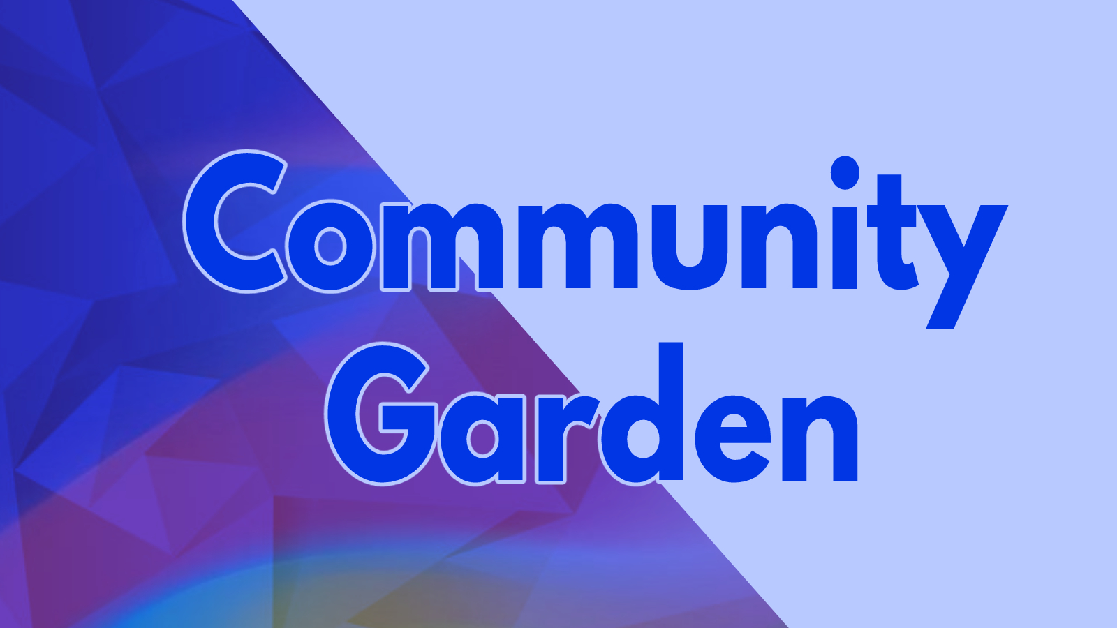 Community Garden Event